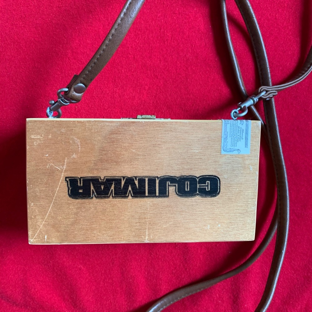 ❌SOLD❌ Vintage cigar box purse